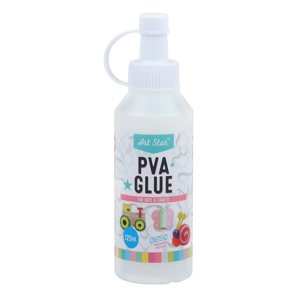 Art Star Non Toxic PVA Arts and crafts Glue 125ml - Image 3