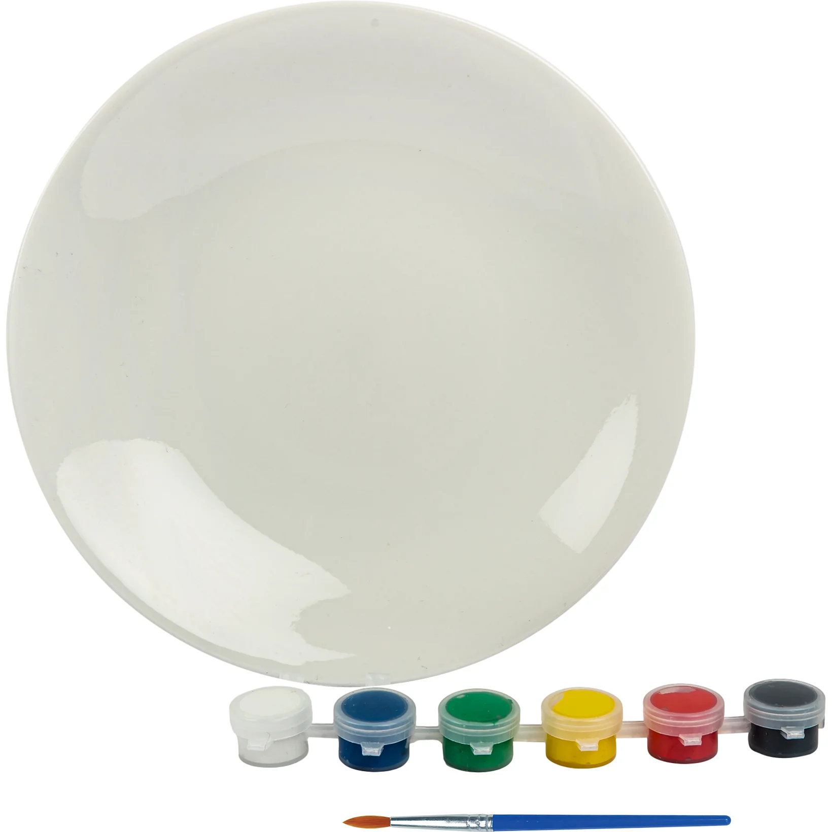 Art Star Christmas Paint Your Own Santa Plate 19cm - Image 6