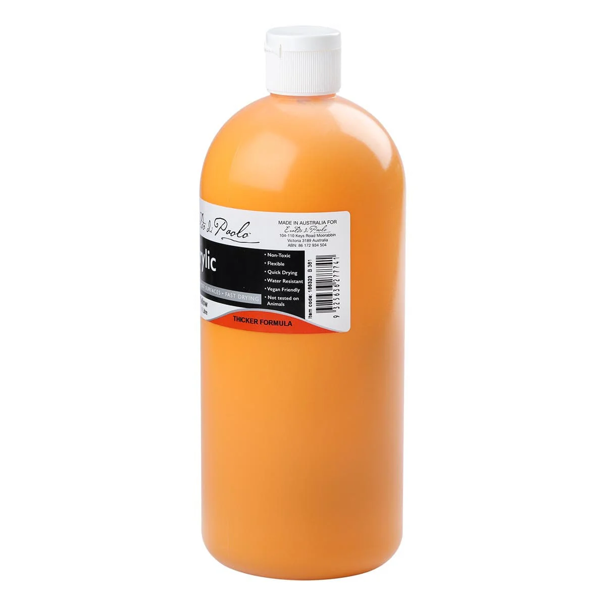 Eraldo di Paolo Acrylic Paint Warm Yellow 1L - Image 4