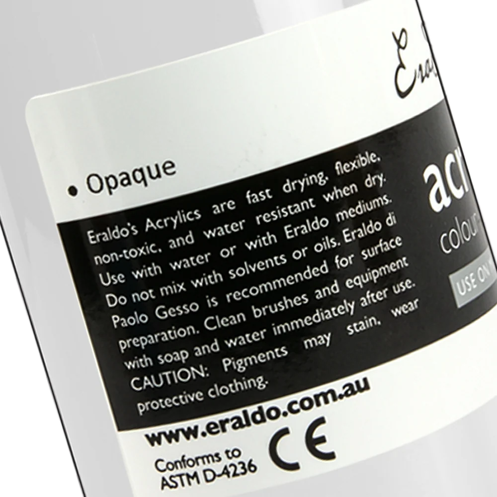 Eraldo di Paolo Acrylic Paint Red Oxide 250ml - Image 3