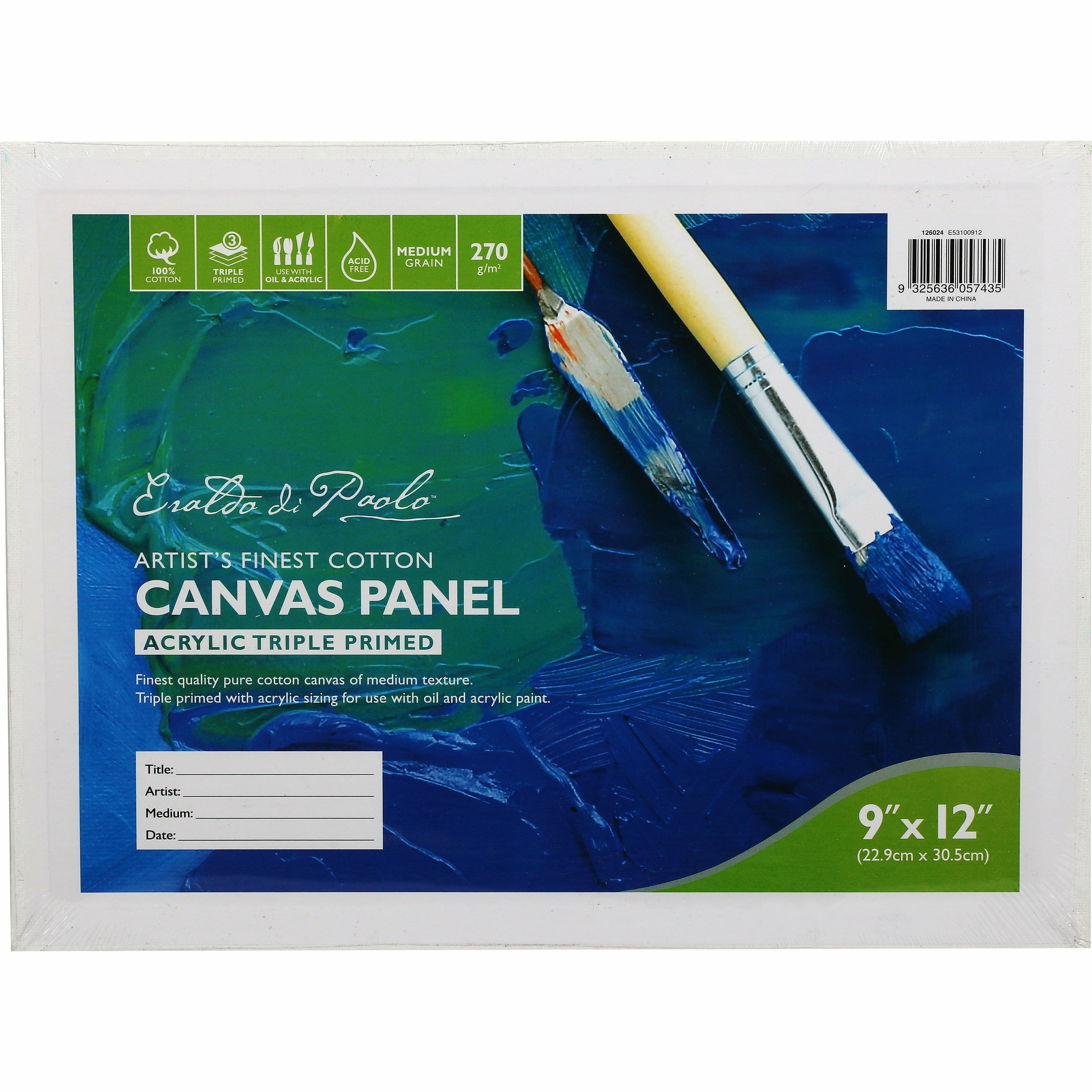 9 x 12 Inches Eraldo di Paolo Canvas Panel - Image 3