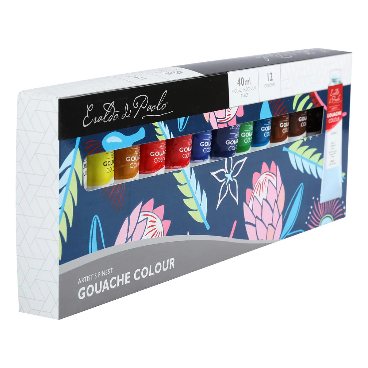 Eraldo di Paolo Gouache 12 x 40ml Tube Pack - Image 7