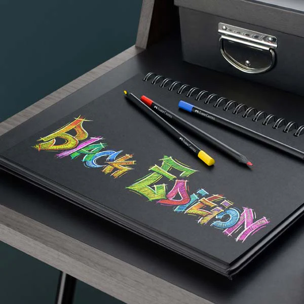 Faber Castell Black Edition Colour Pencils, Assorted Colours - 12 Pack - Image 6