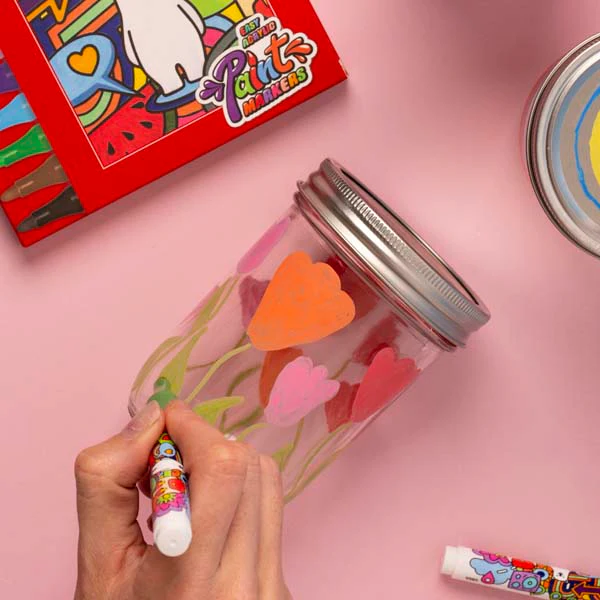 Faber Castell Easy Acrylic Paint Markers, Assorted Colours - 10 Pack - Image 10