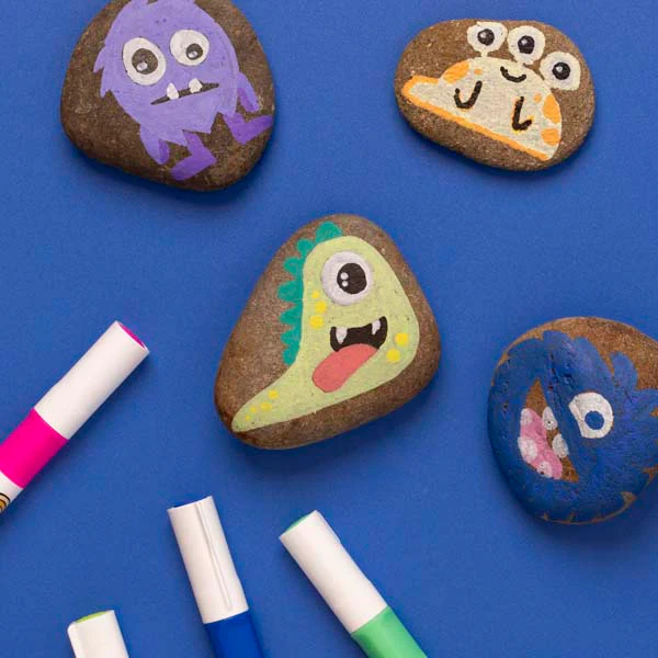 Faber Castell Easy Acrylic Paint Markers, Assorted Colours - 10 Pack - Image 11