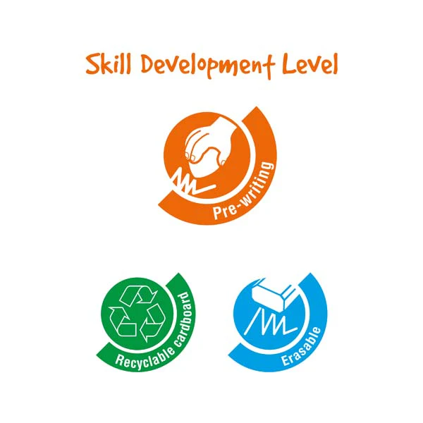 Faber Castell Little Creatives Easy Grasp Finger Crayons, Assorted Colours - 6 Pack - Image 6