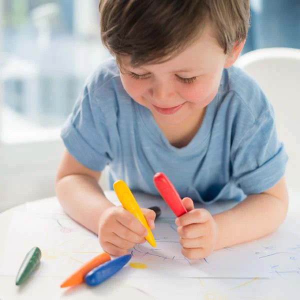 Faber Castell Little Creatives Easy Grasp Finger Crayons, Assorted Colours - 6 Pack - Image 8