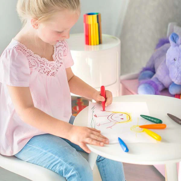 Faber Castell Little Creatives Easy Grasp Finger Crayons, Assorted Colours - 6 Pack - Image 9