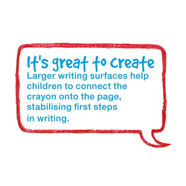 Faber Castell Little Creatives Jumbo Creamy Crayons, Assorted Colours - 6 Pack - Image 4