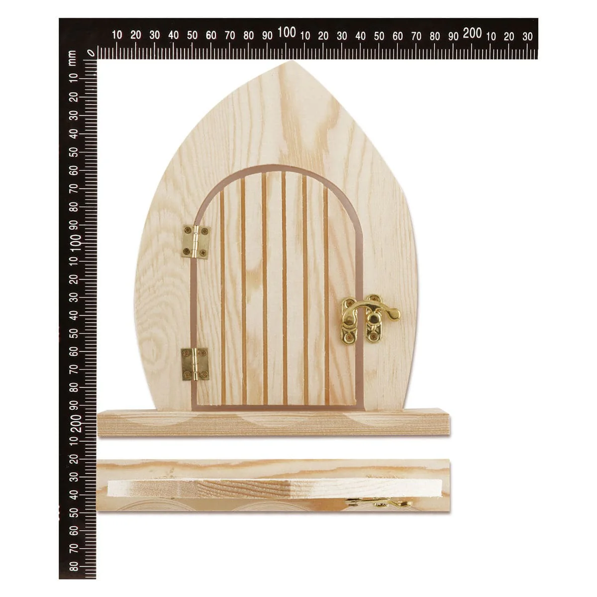 Urban Crafter Freestanding Opening Fairy Door 18.5x3x21cm - Image 7