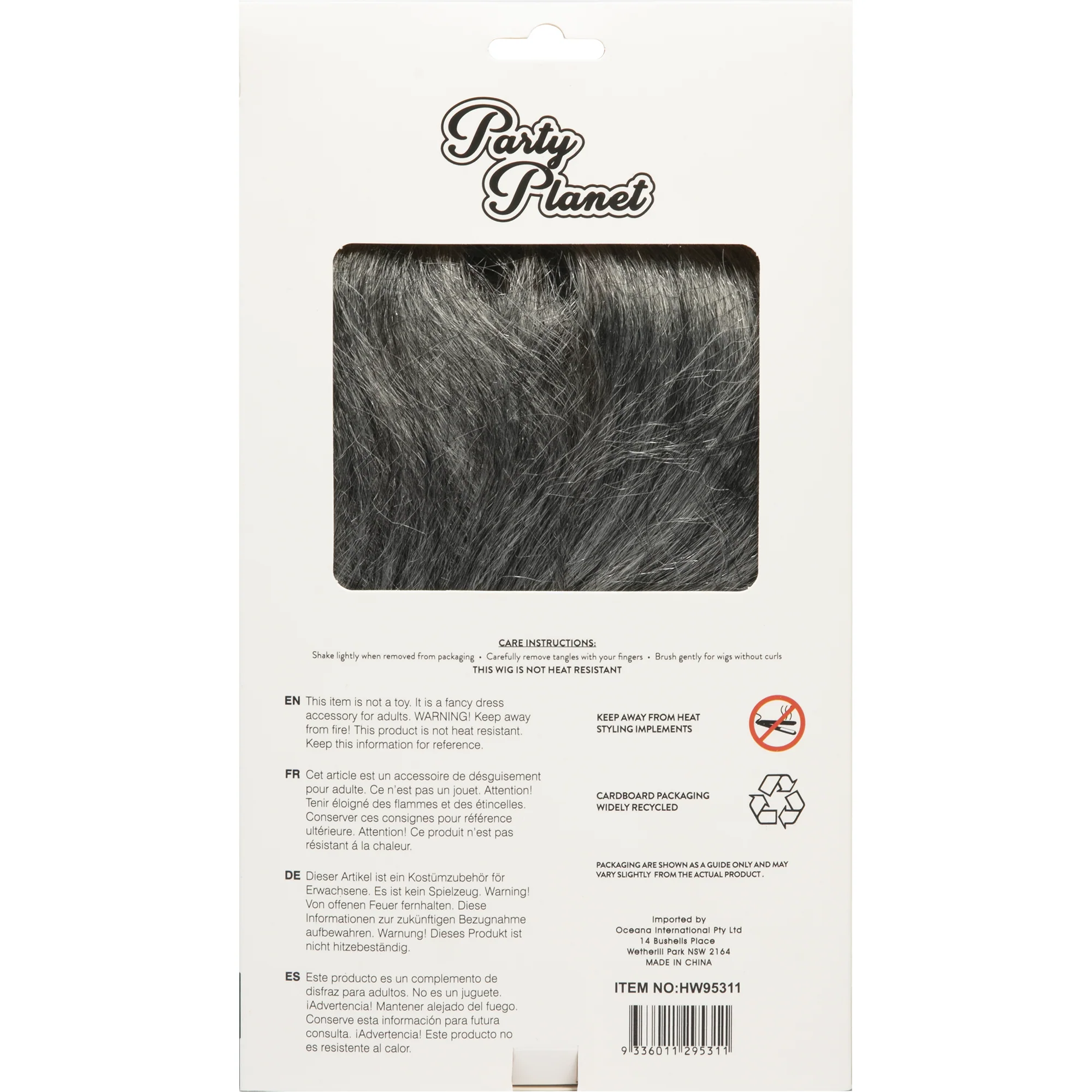 Halloween Gothic Vampire Wig - Image 4