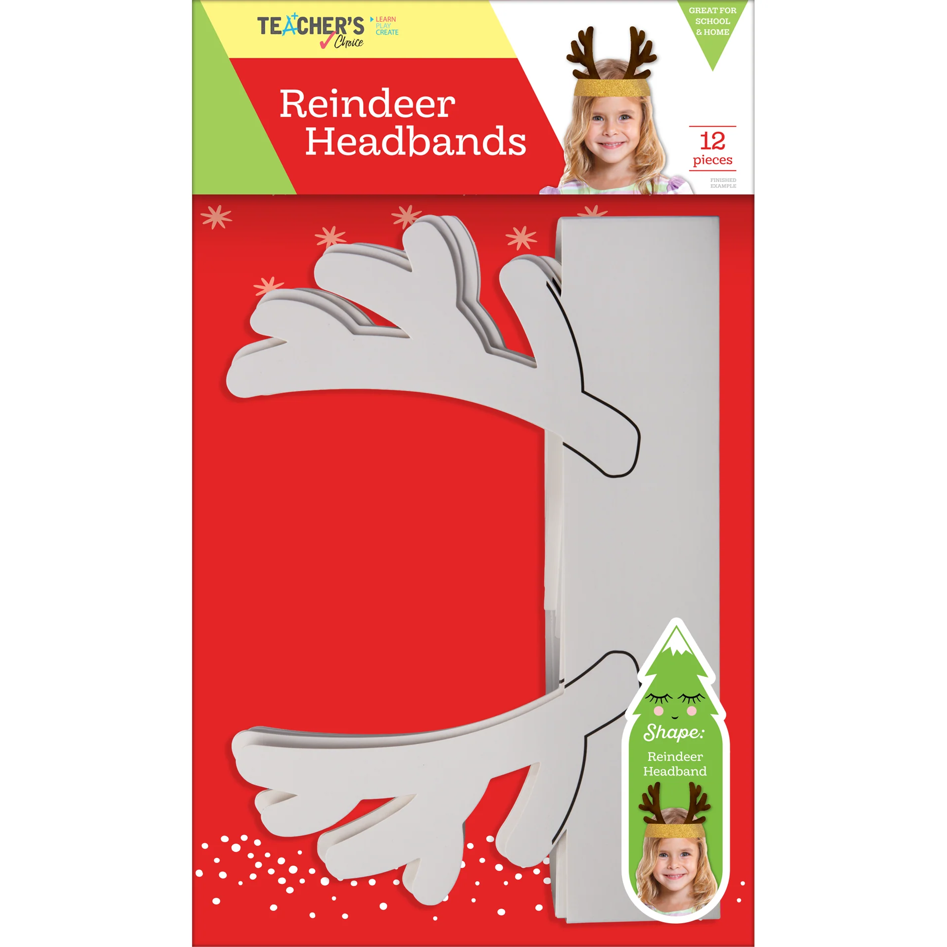 Teacher's Choice Reindeer Headband 12Pk - Image 3