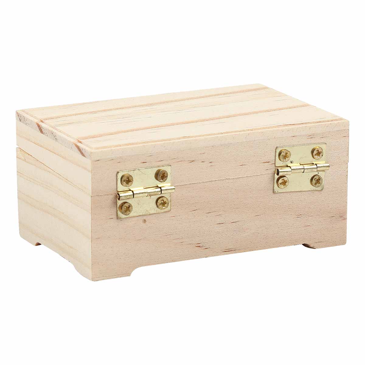 Urban Crafter Pine Hinged Box 9 x 6 x 4cm - Image 4