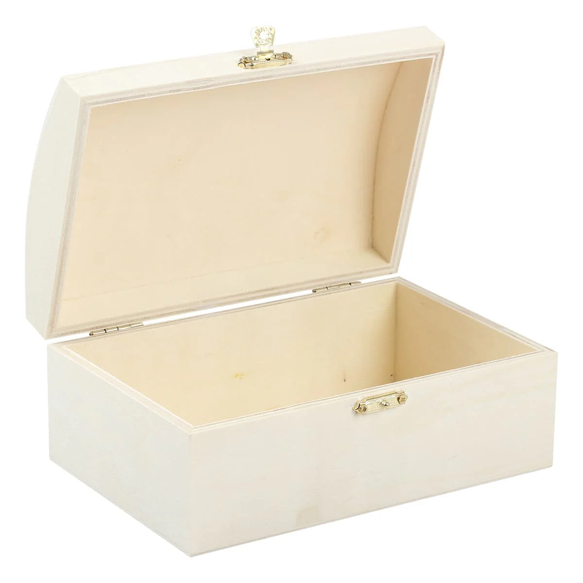 Urban Crafter Plywood Rectangular Box with Curved Lid - Image 5